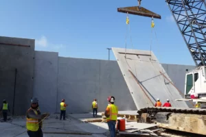 LA Fitness Concrete Tilt Wall